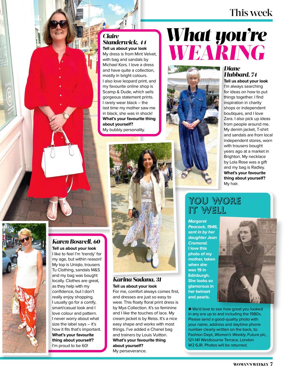 Woman's Weekly Preview Pages