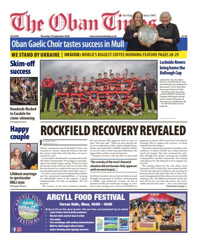 The Oban Times & Lochaber Times issue Thursday, September 19, 2024
