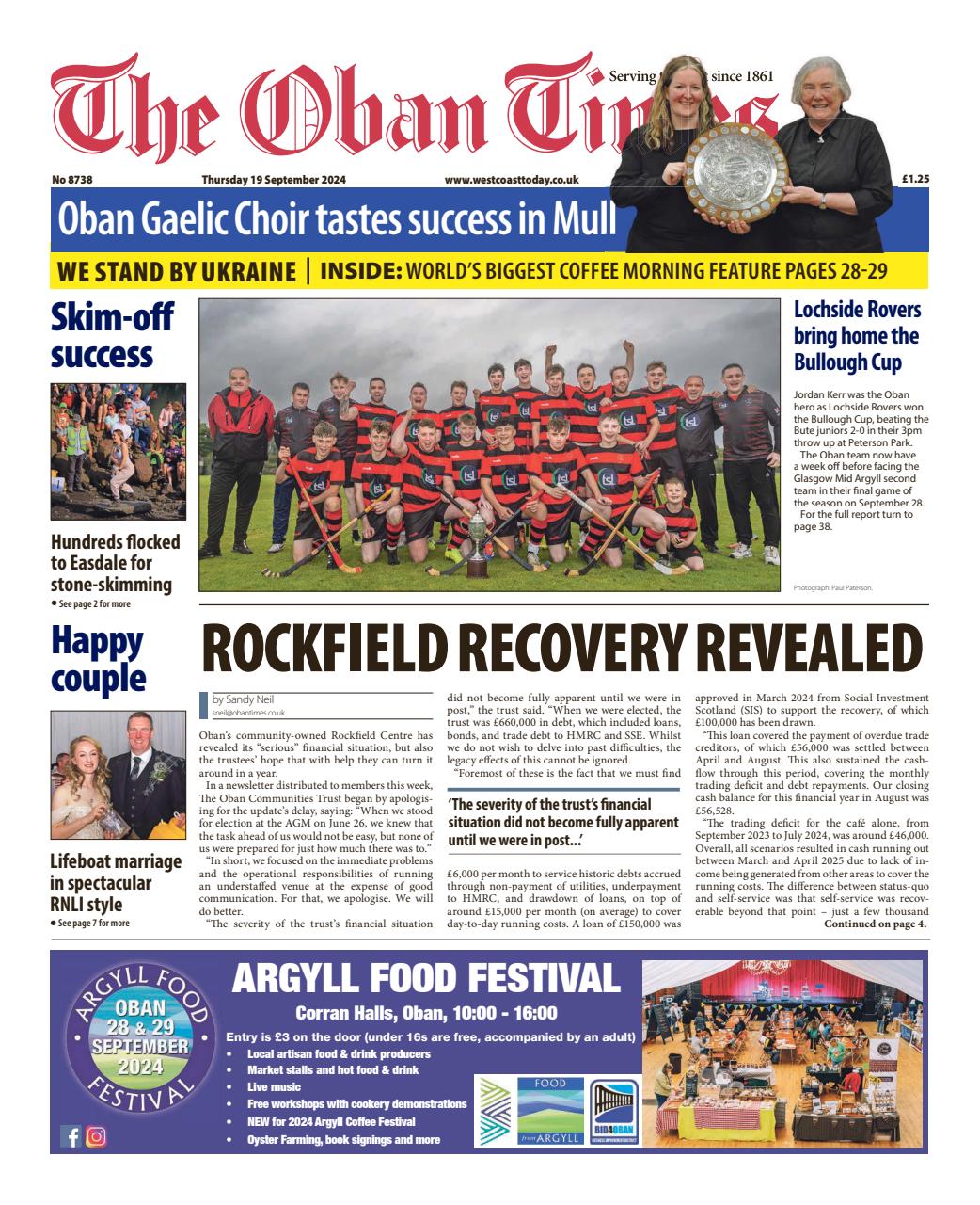 The Oban Times & Lochaber Times Preview Pages