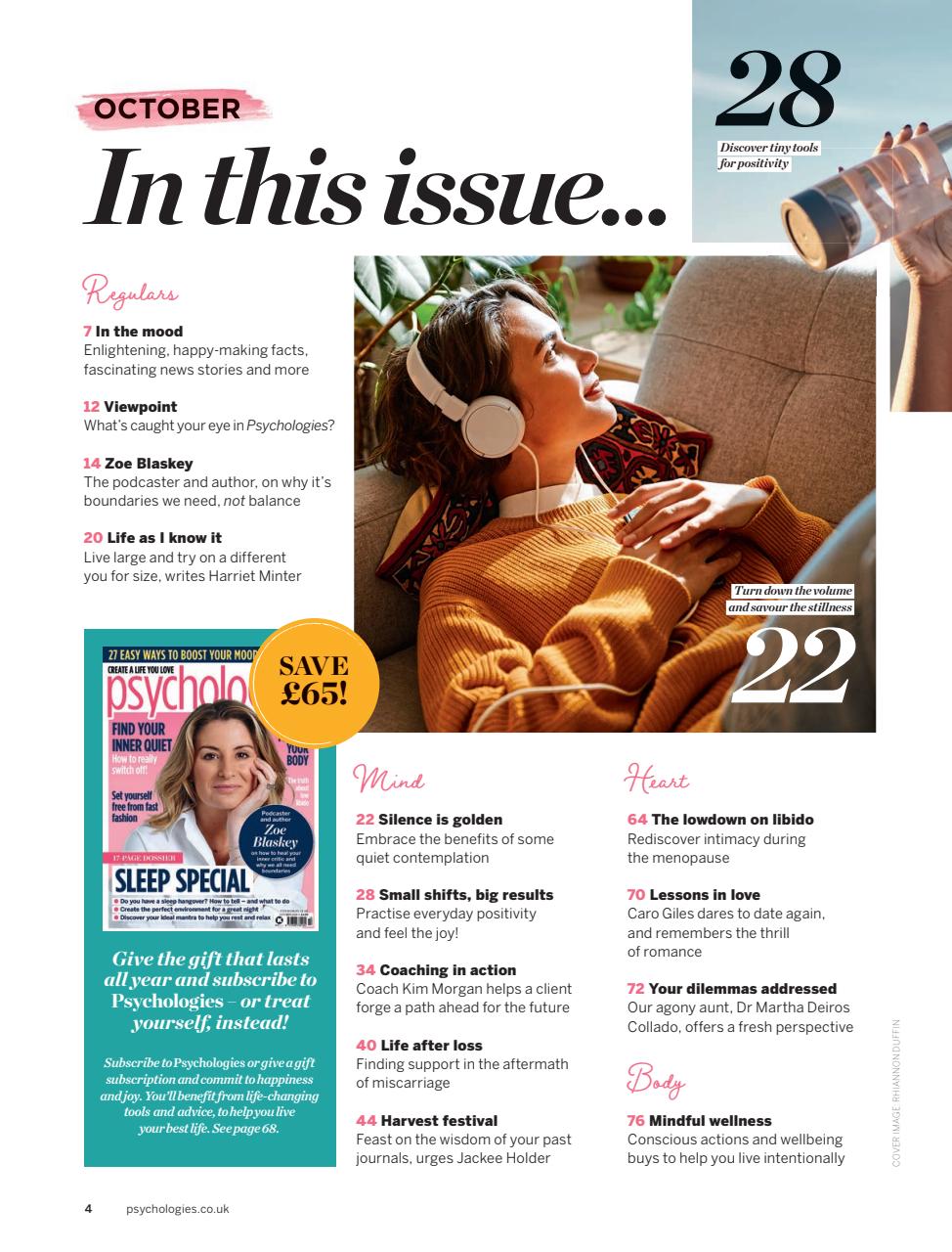 Psychologies Preview Pages