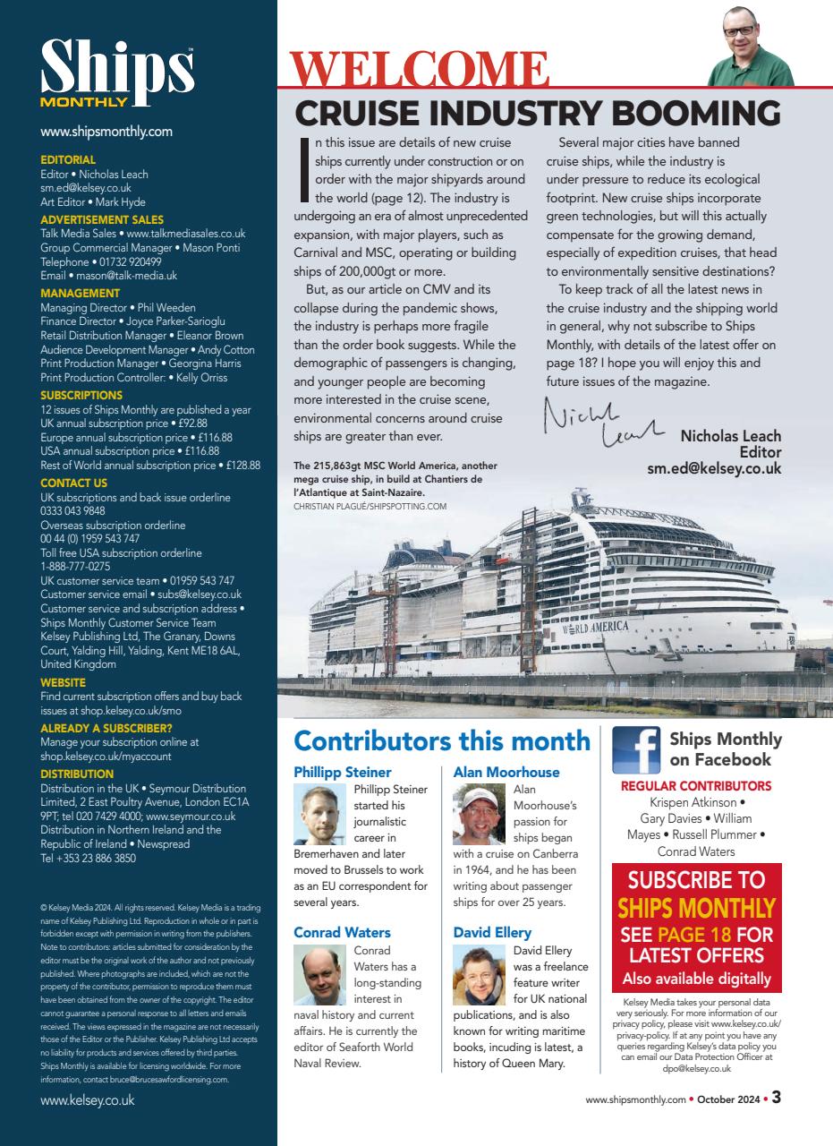 Ships Monthly Preview Pages