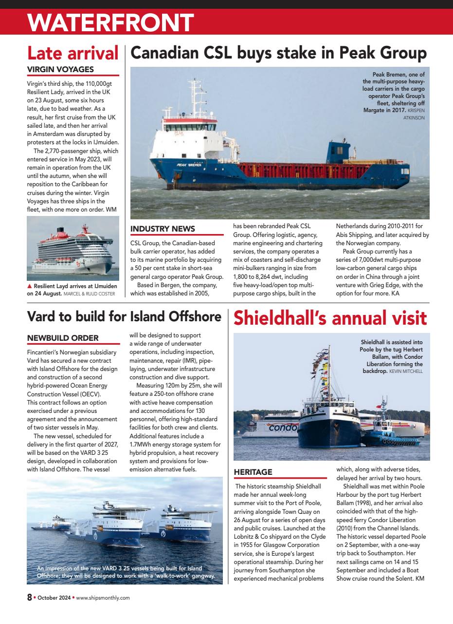 Ships Monthly Preview Pages