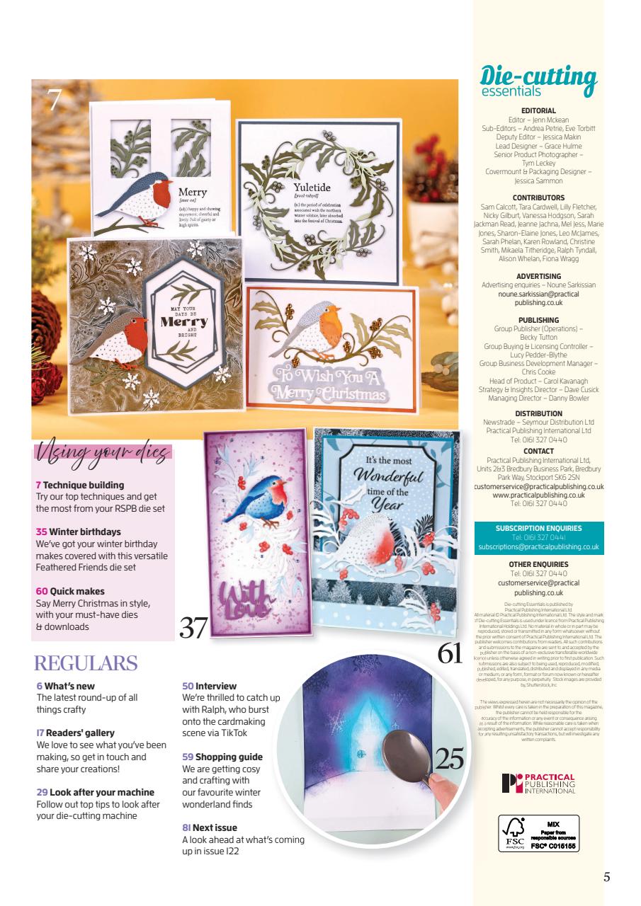 Die-Cutting Essentials Preview Pages