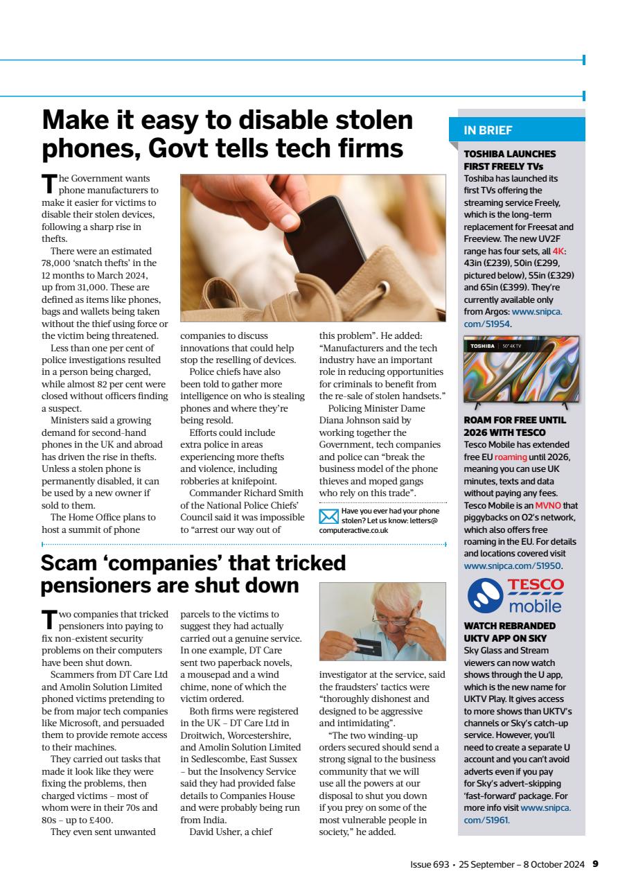 Computer Active Preview Pages