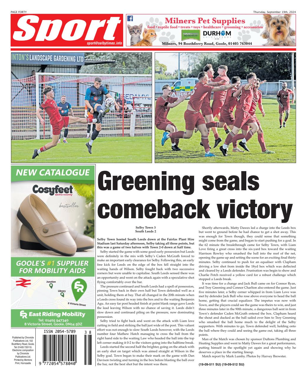 Selby Times Preview Pages