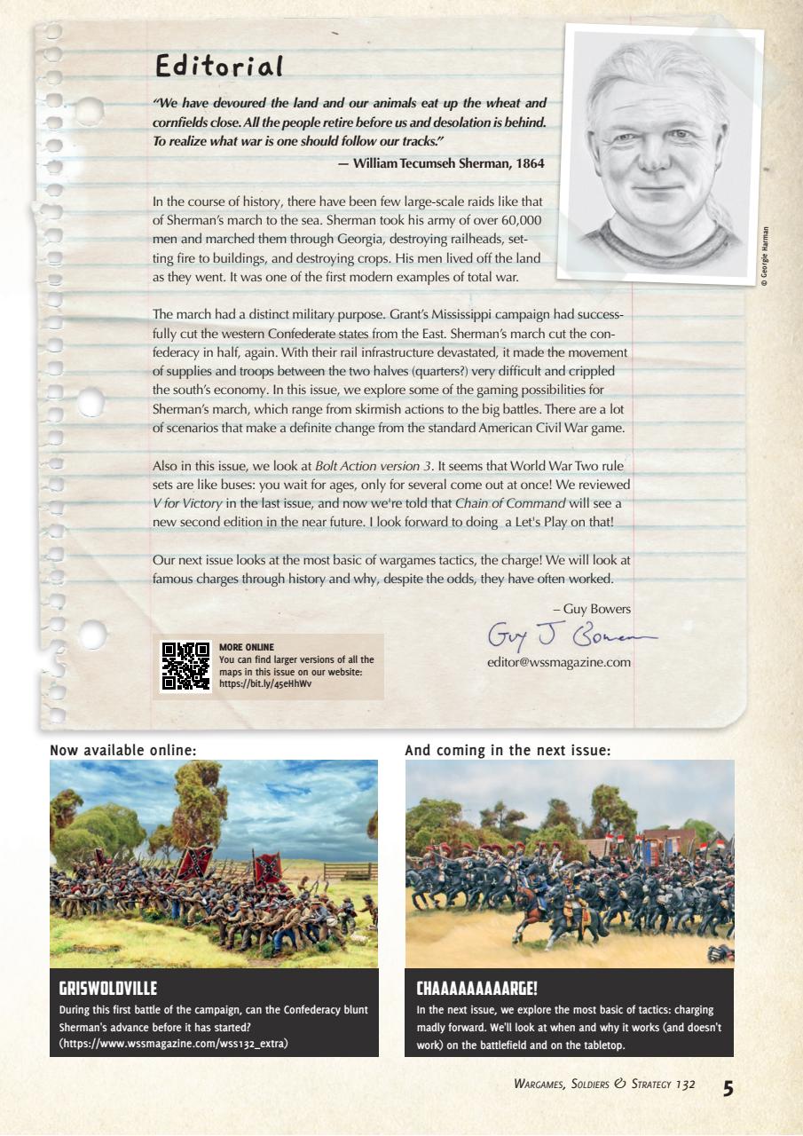 Wargames, Soldiers & Strategy Preview Pages