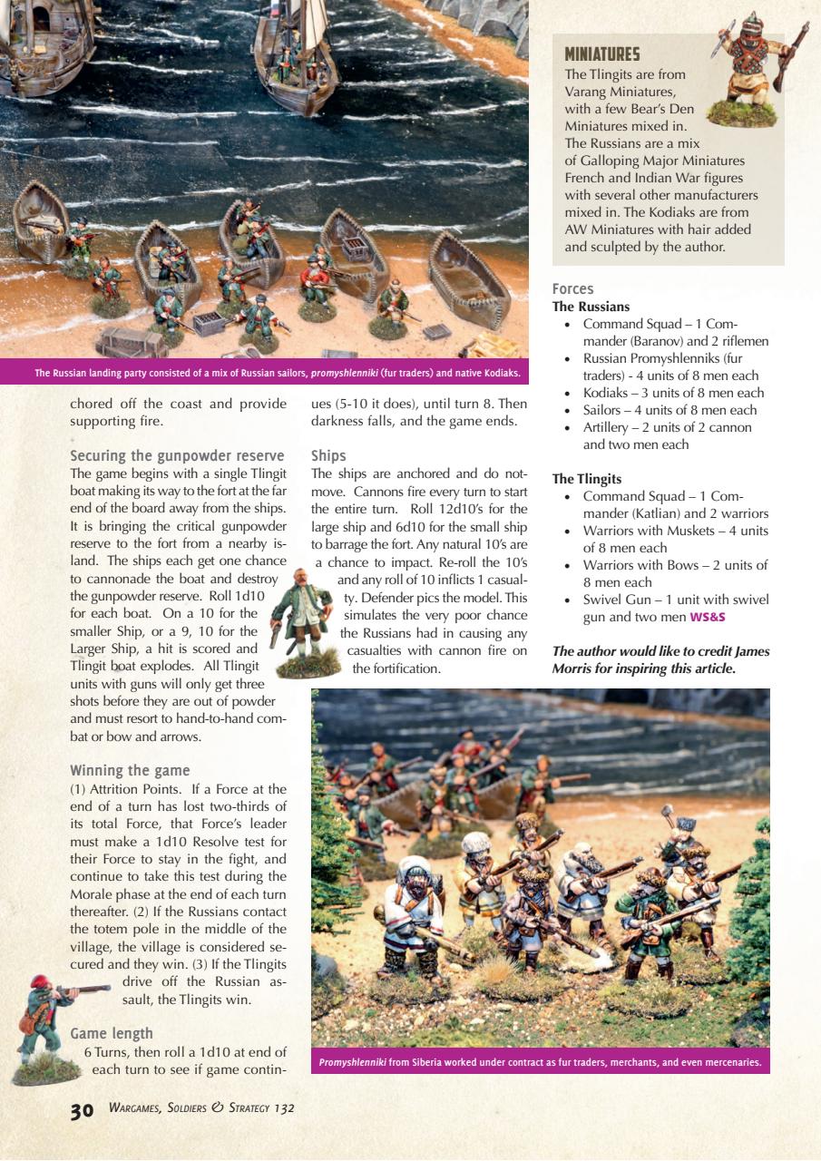Wargames, Soldiers & Strategy Preview Pages