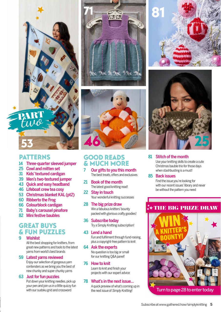 Simply Knitting Preview Pages