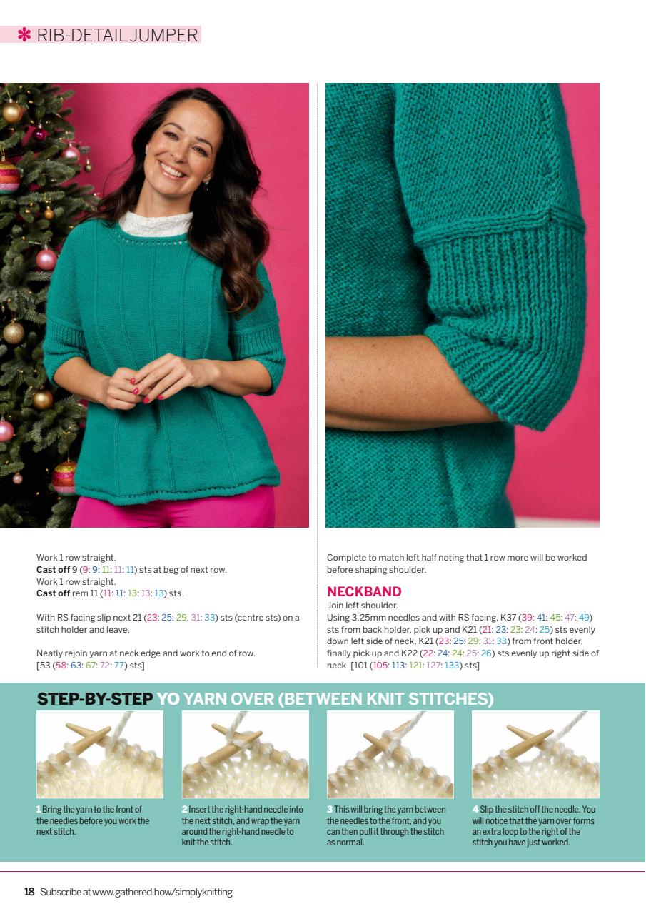Simply Knitting Preview Pages