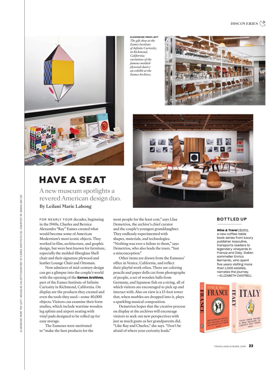 Travel + Leisure Preview Pages