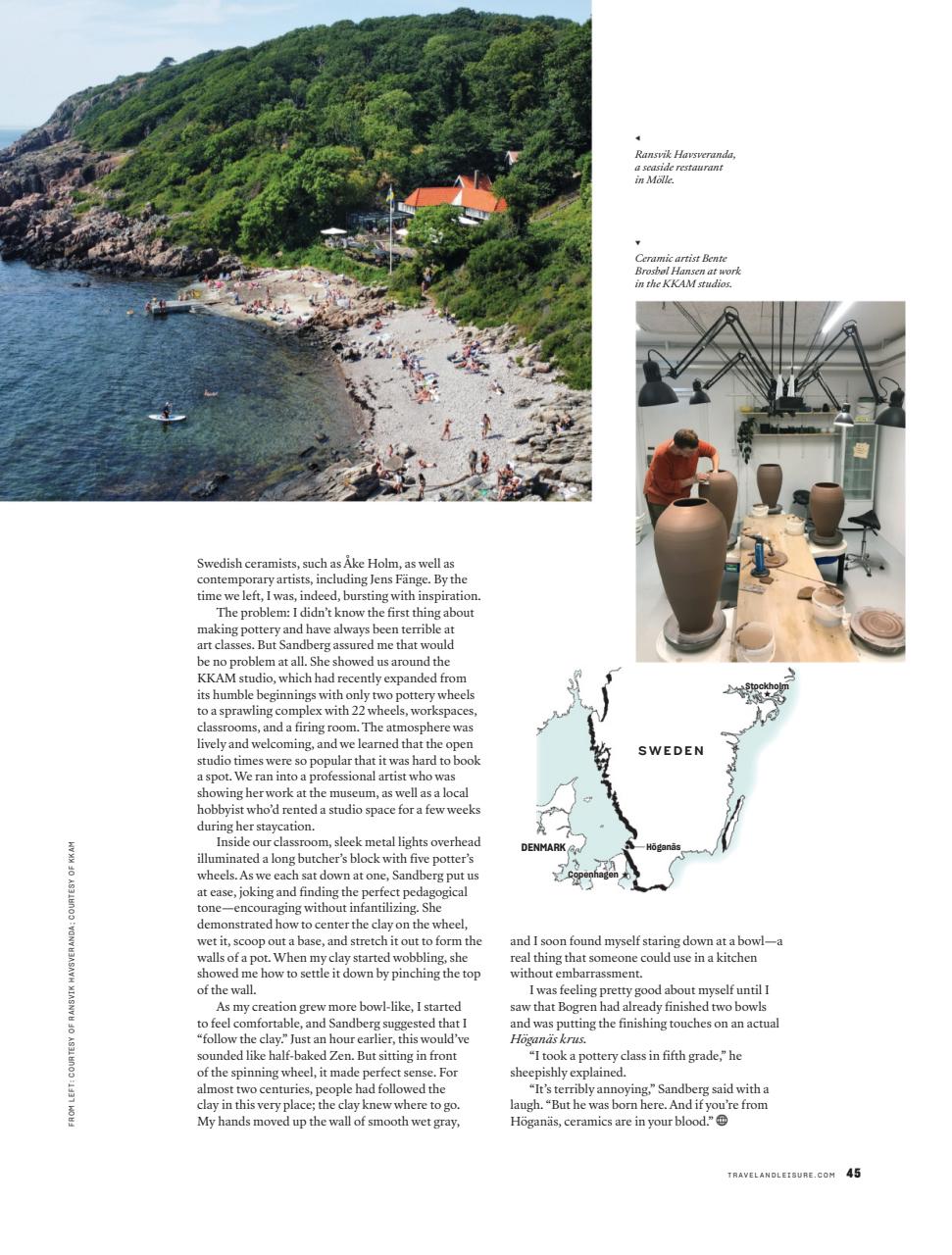 Travel + Leisure Preview Pages