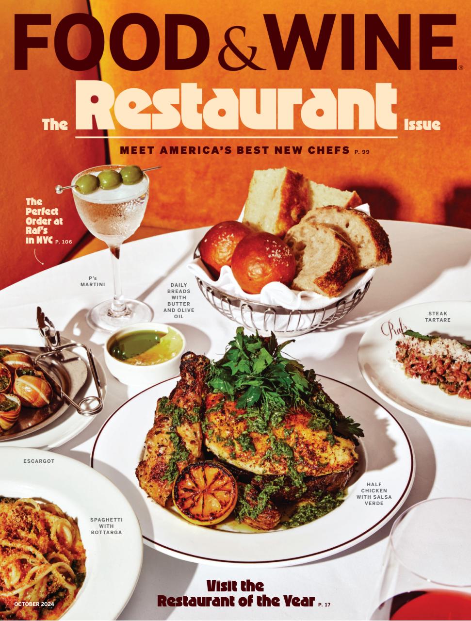 Food & Wine Preview Pages