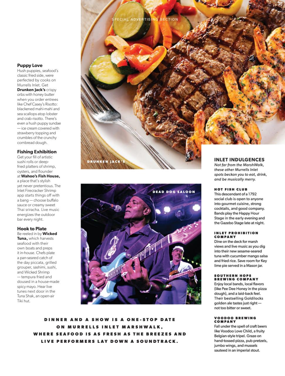 Food & Wine Preview Pages