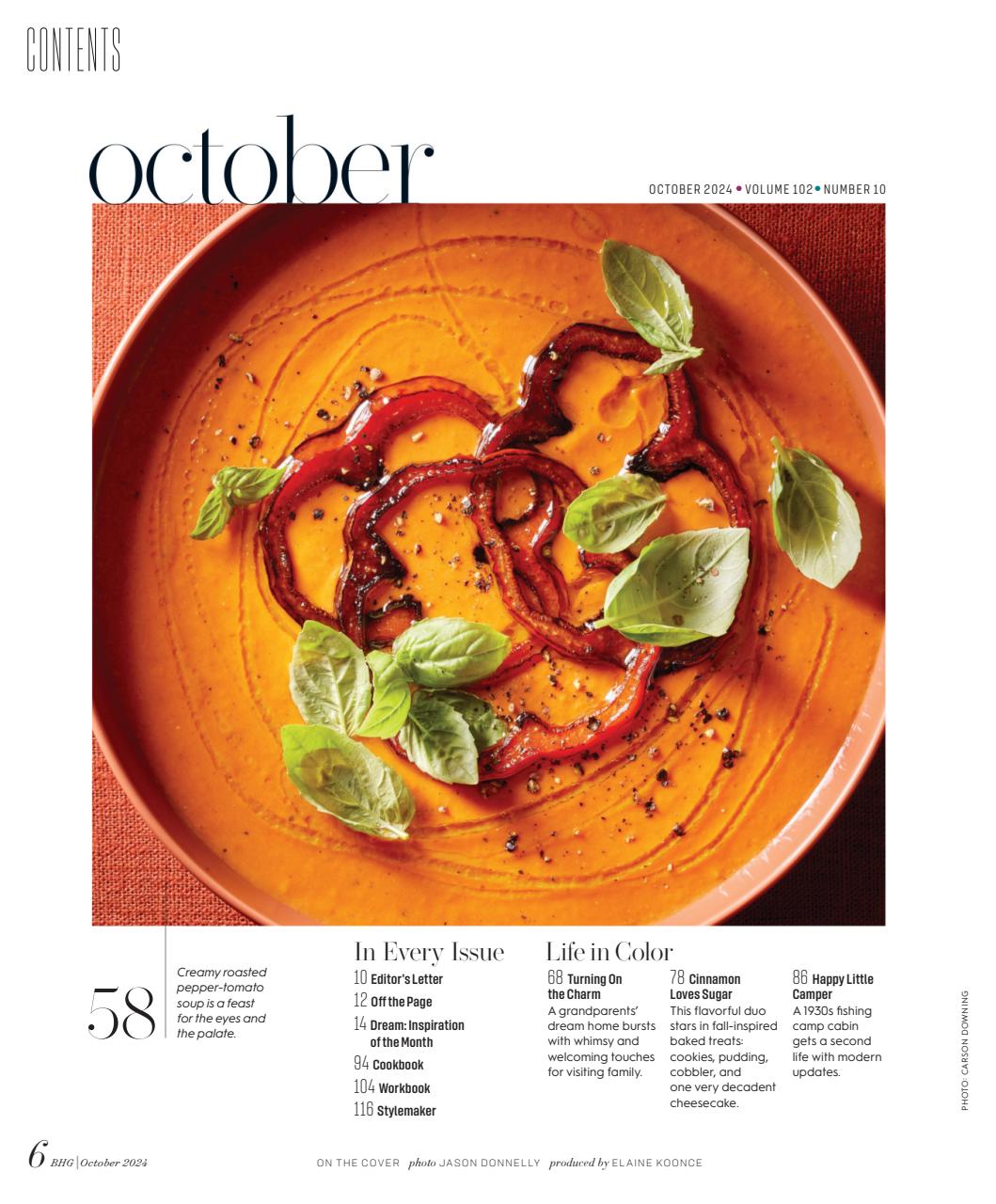 Better Homes & Gardens Preview Pages