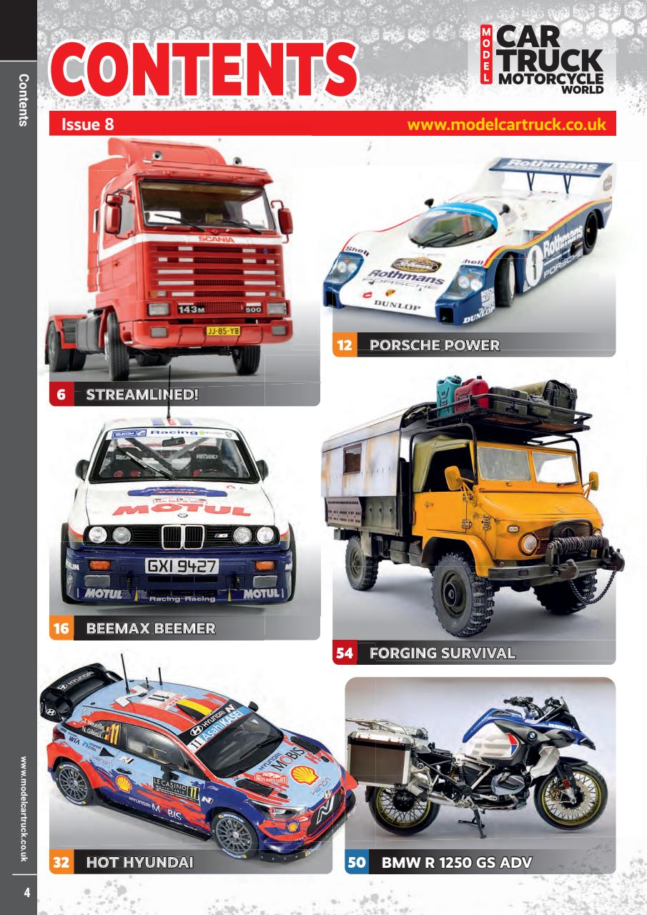 Model Car Truck Motorcycles World Preview Pages