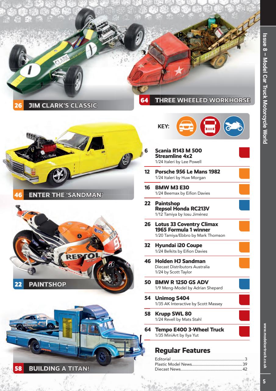 Model Car Truck Motorcycles World Preview Pages