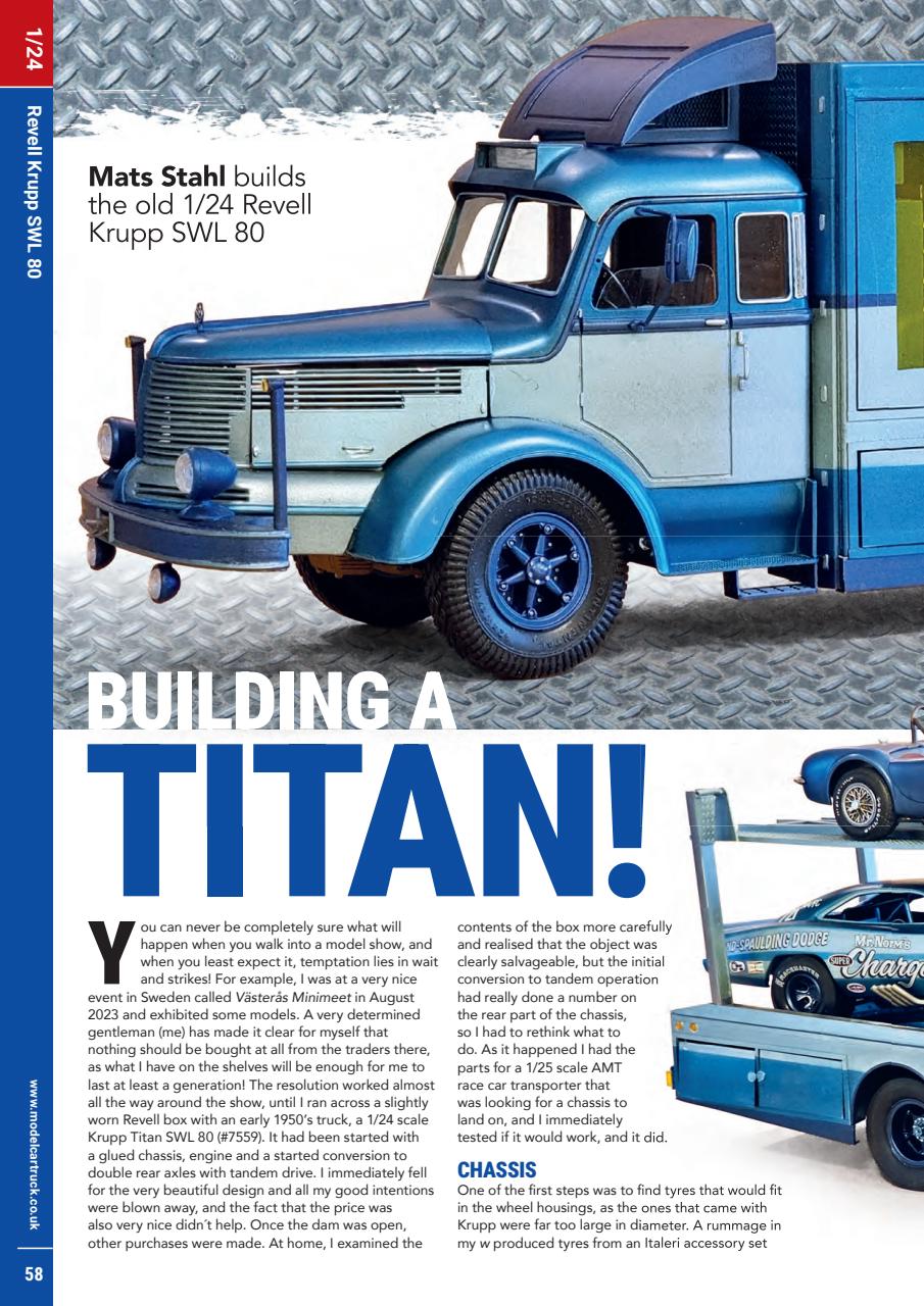 Model Car Truck Motorcycles World Preview Pages