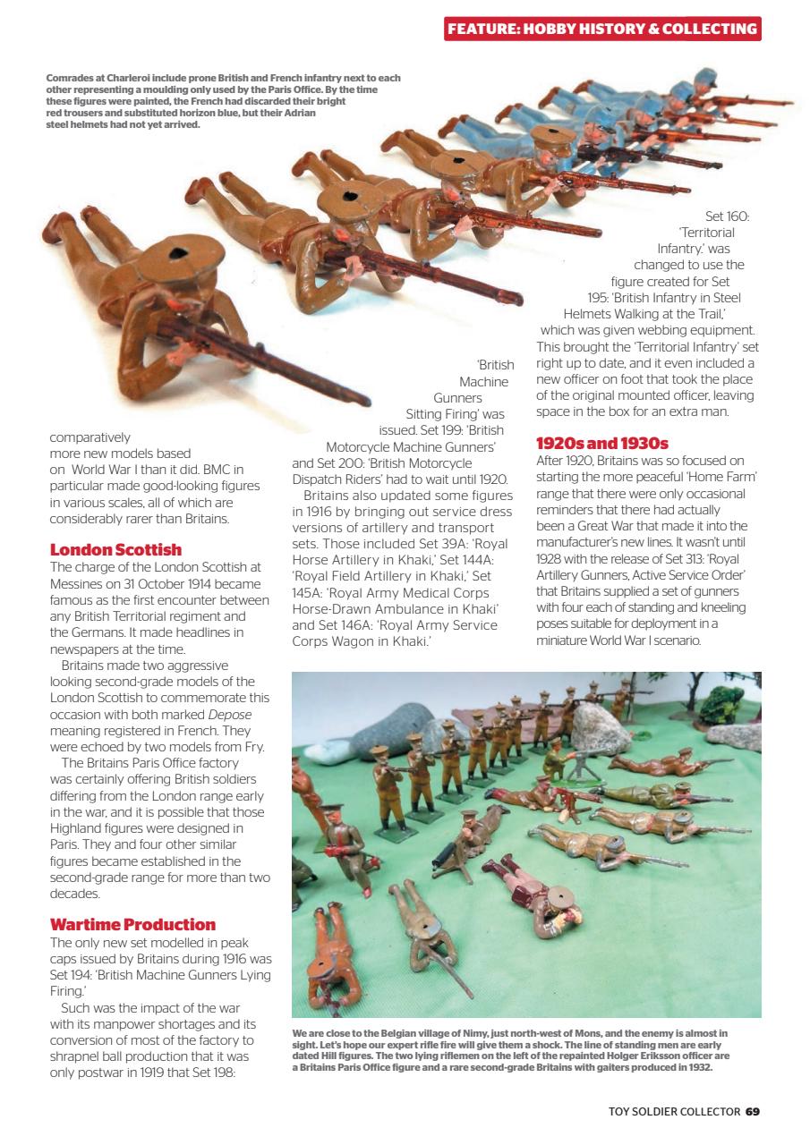 Toy Soldier Collector and Historical Figures Preview Pages