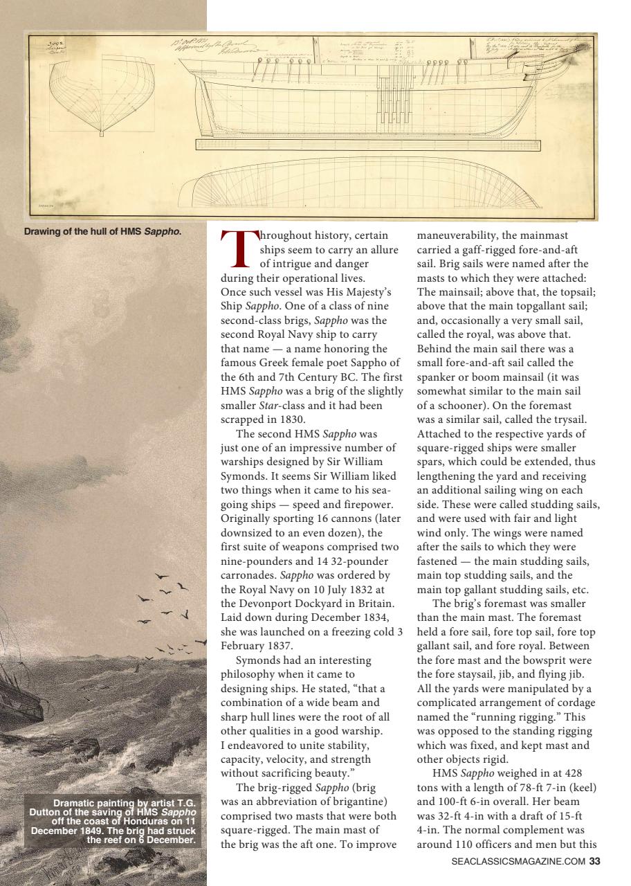 Sea Classics - Where History Sets Sail Preview Pages