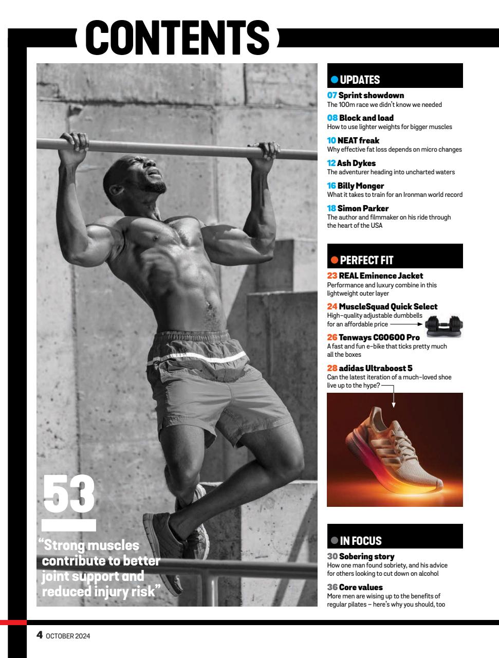 Men's Fitness Preview Pages