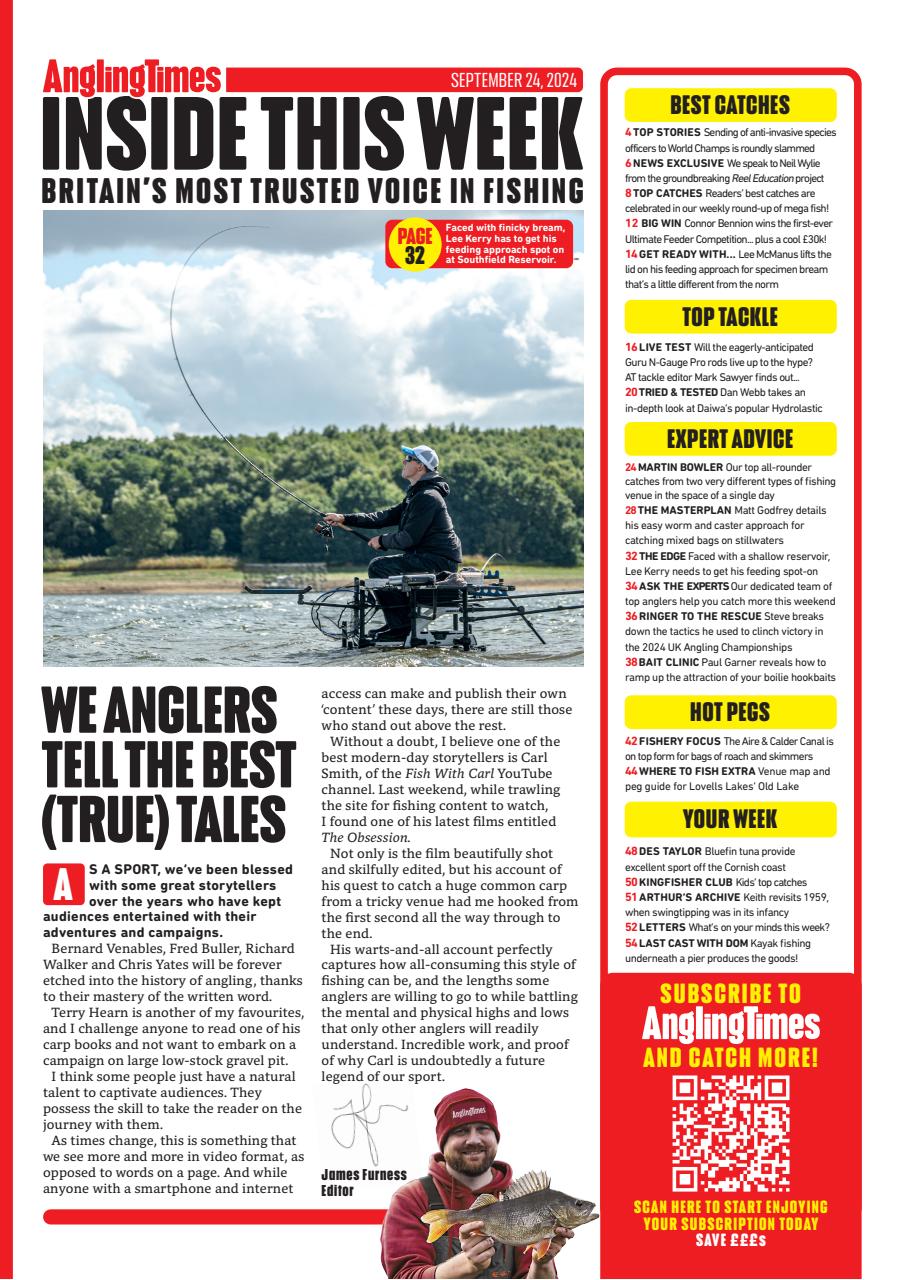 Angling Times Preview Pages