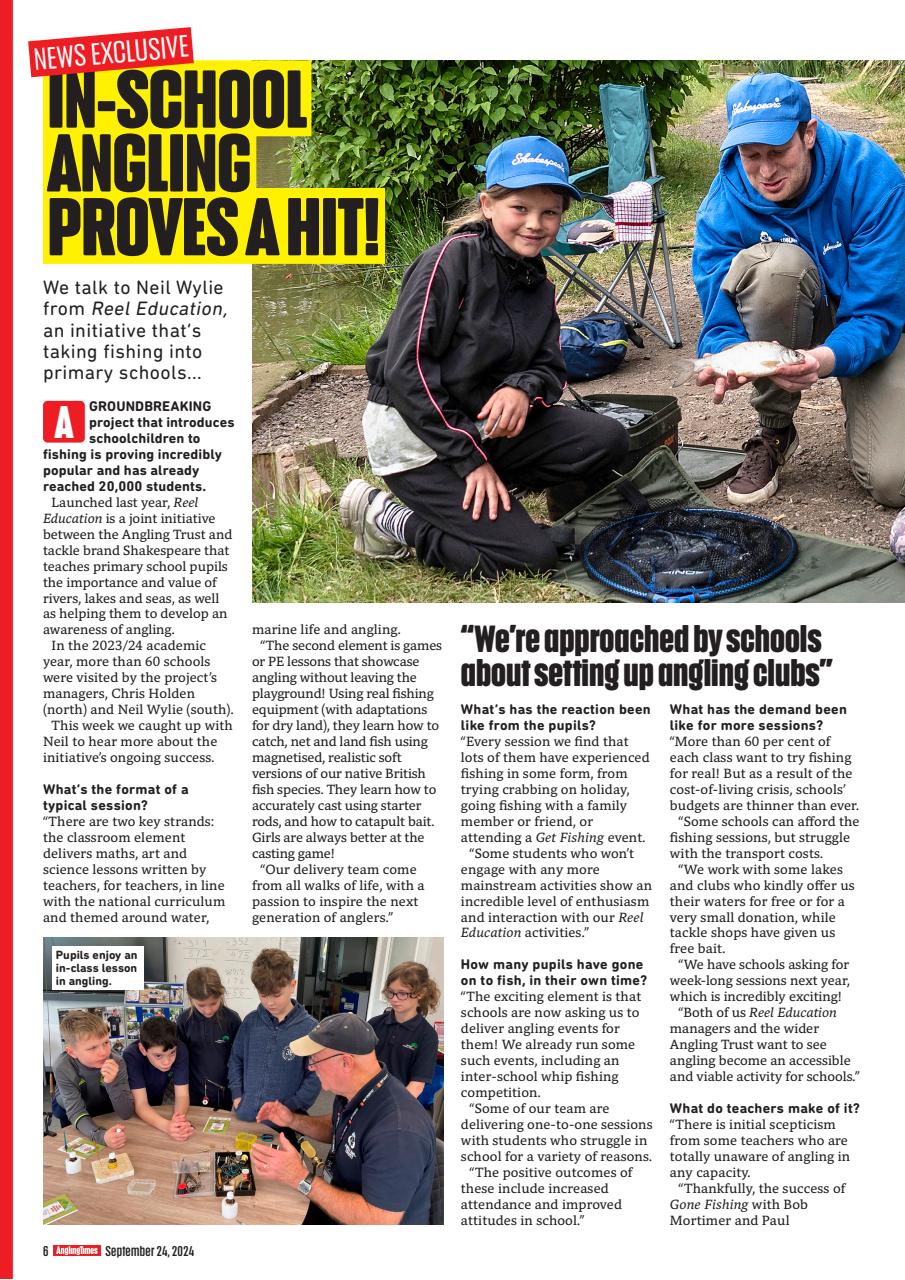 Angling Times Preview Pages