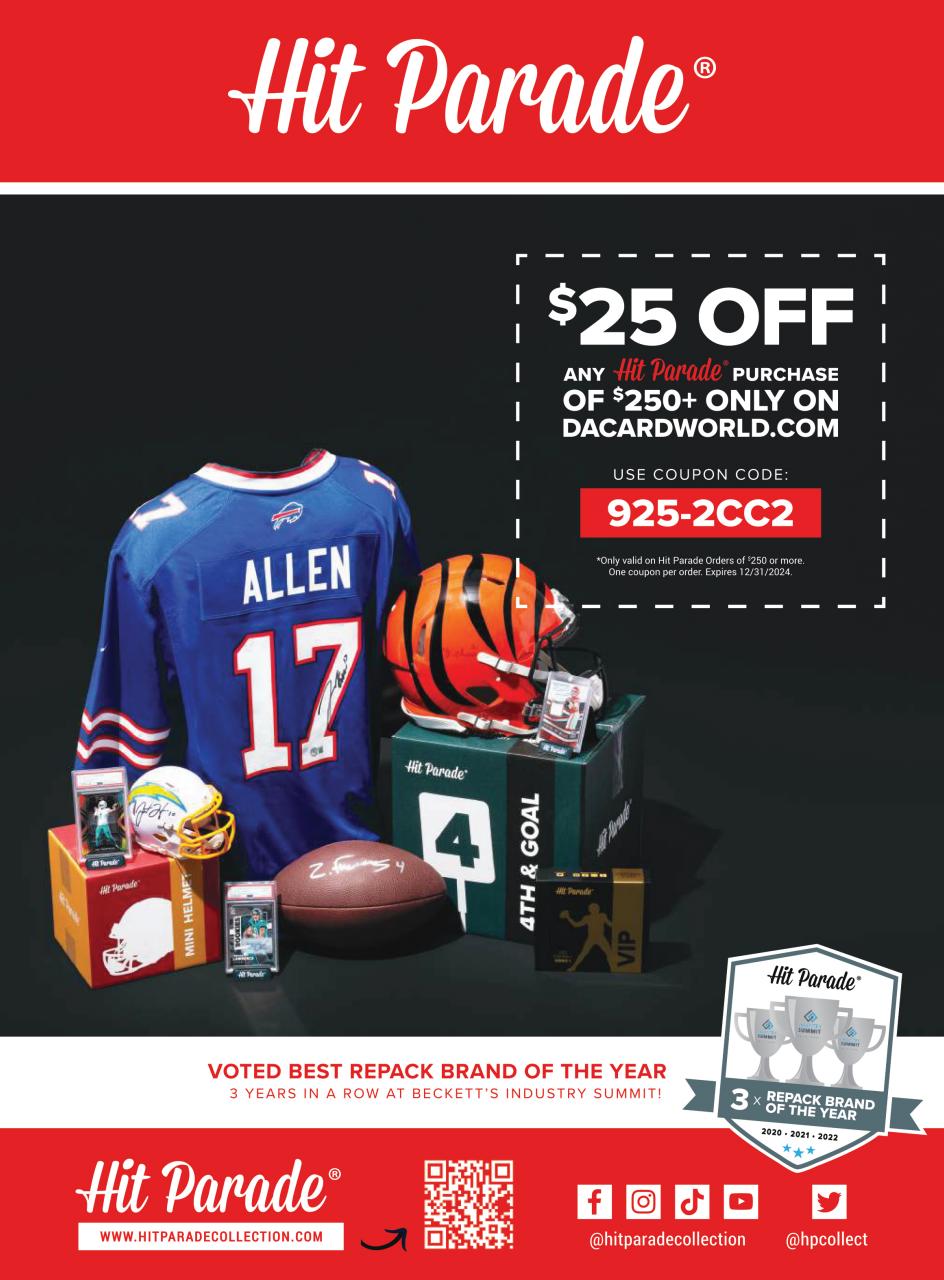 Beckett Football Magazine Preview Pages