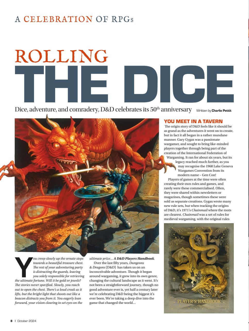 Tabletop Gaming Preview Pages