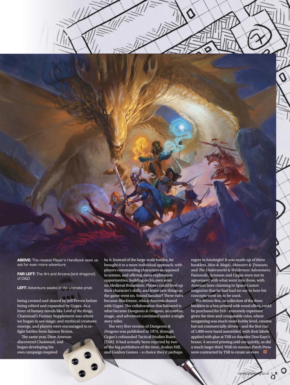 Tabletop Gaming Preview Pages