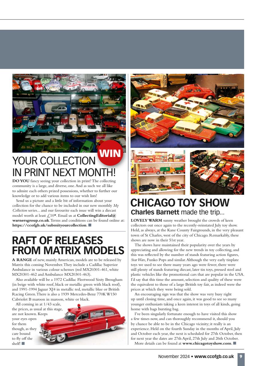 Diecast Collector Preview Pages