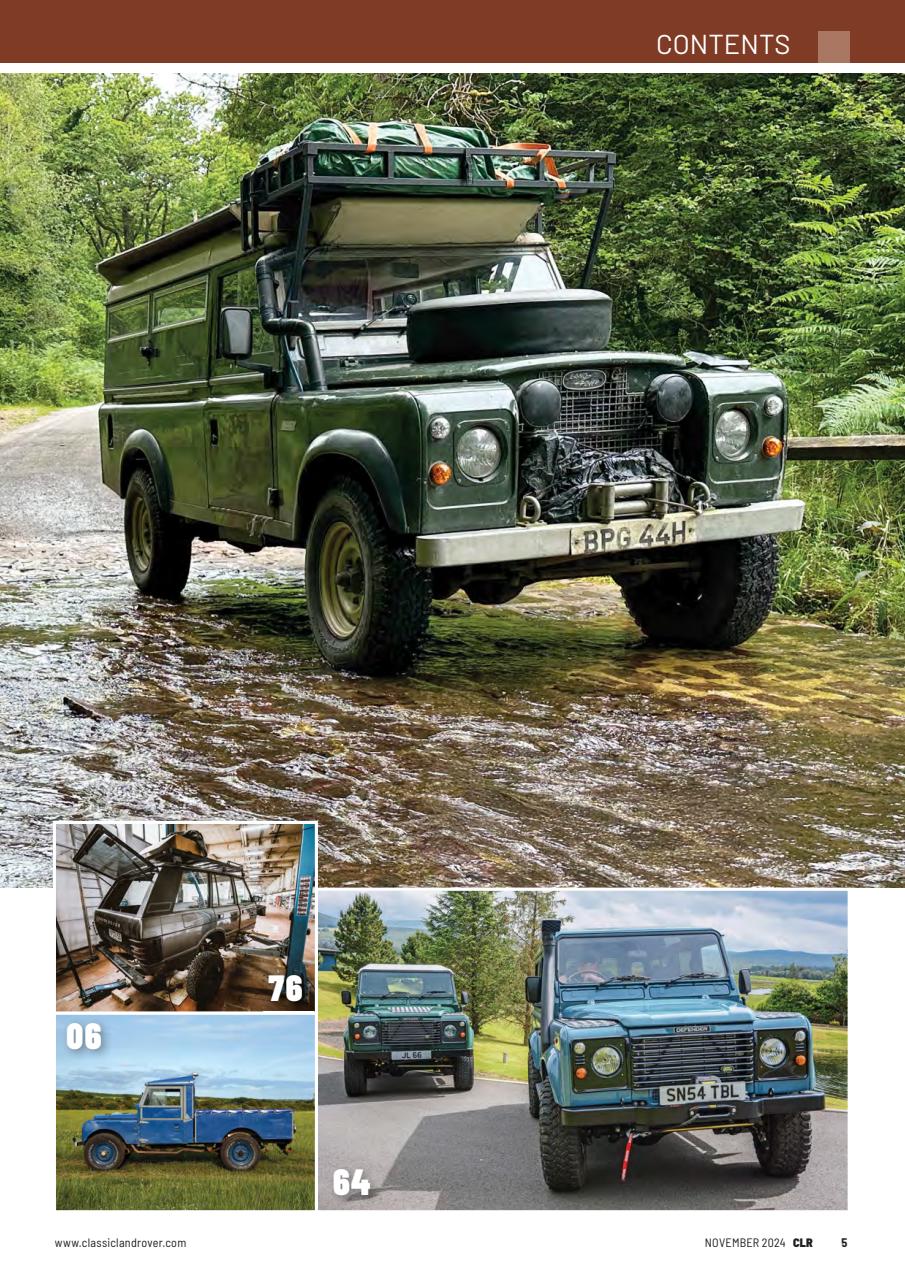 Classic Land Rover Magazine Preview Pages