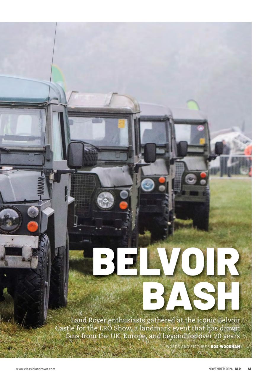 Classic Land Rover Magazine Preview Pages