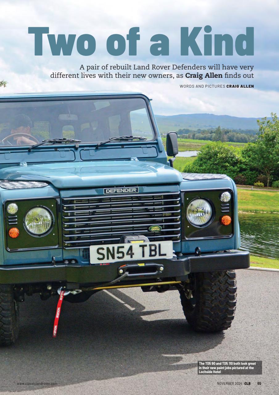 Classic Land Rover Magazine Preview Pages