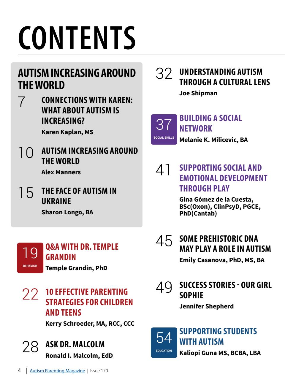 Autism Parenting Preview Pages