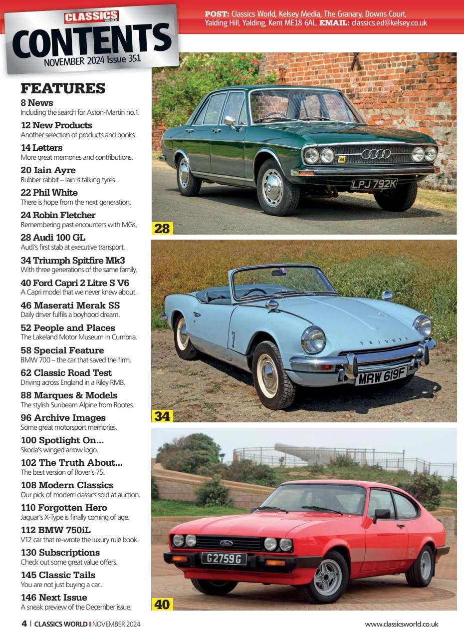 Classics World Preview Pages