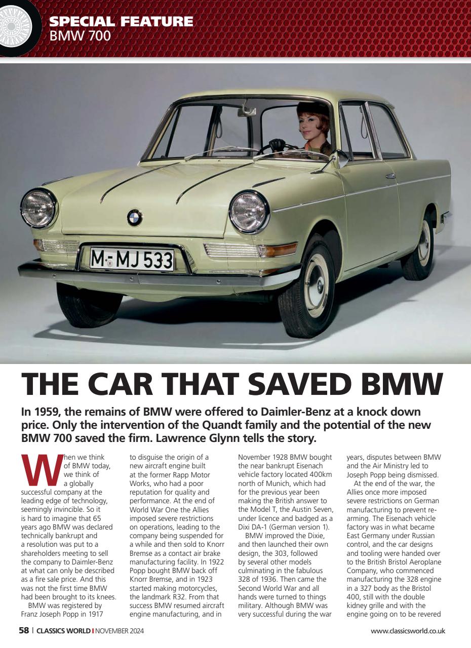 Classics World Preview Pages