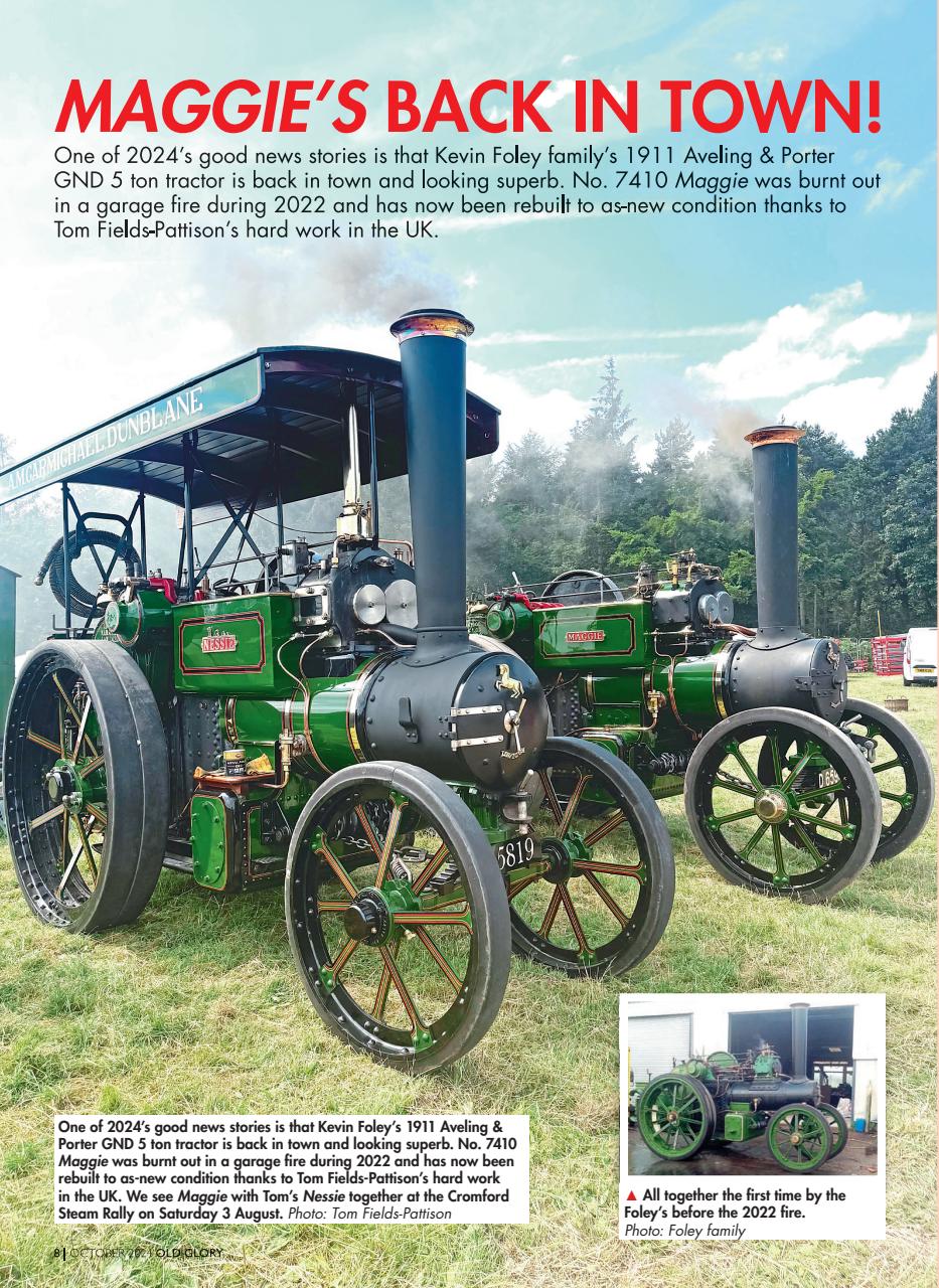 Old Glory Magazine Preview Pages