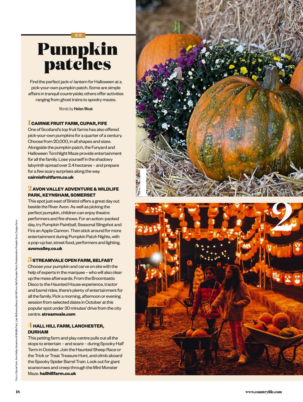 BBC Countryfile Magazine Preview Pages