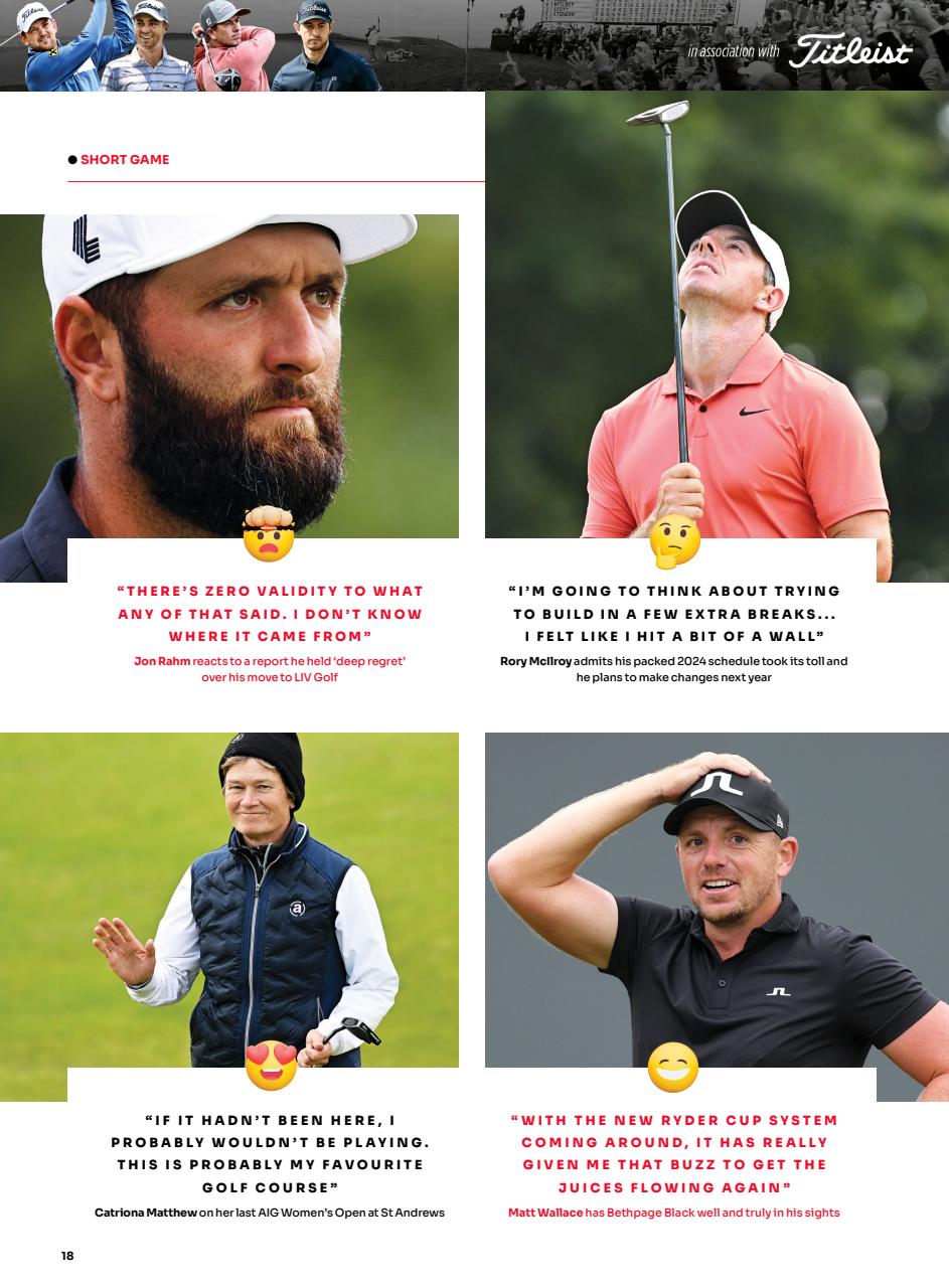 Golf Monthly Preview Pages