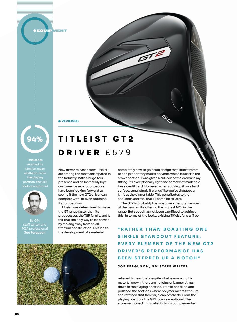 Golf Monthly Preview Pages