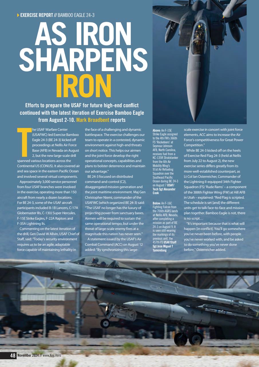 Combat Aircraft Journal Preview Pages