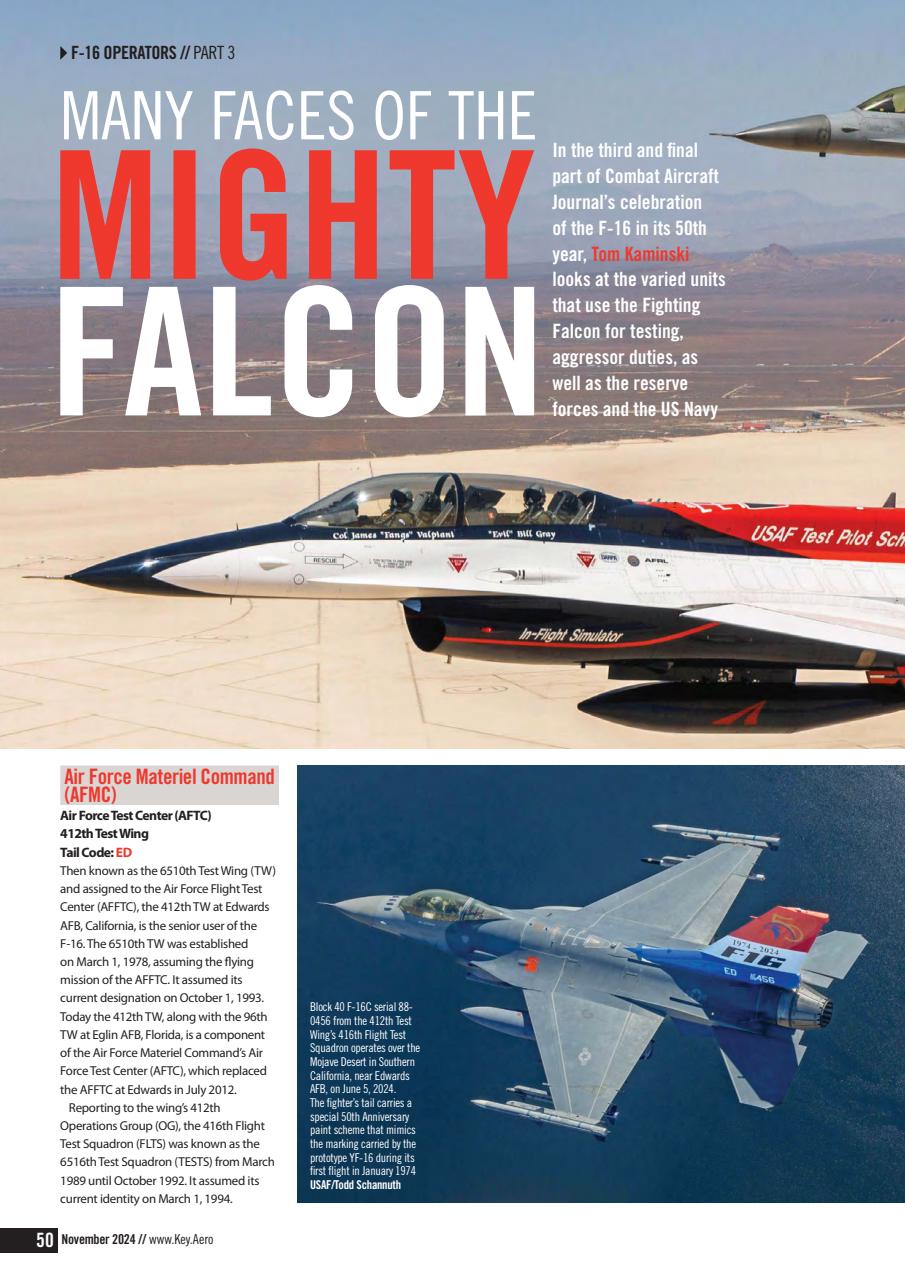 Combat Aircraft Journal Preview Pages