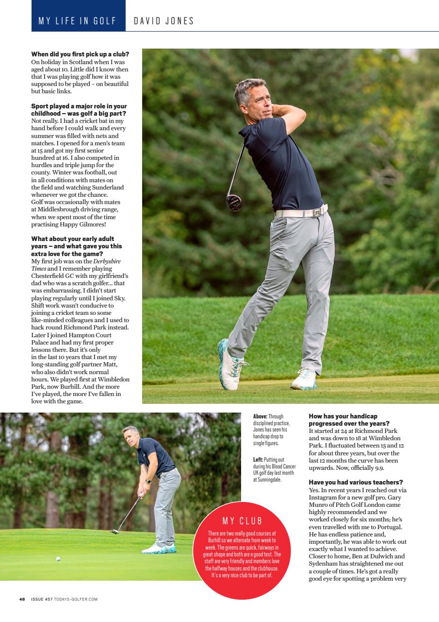 Today's Golfer Preview Pages