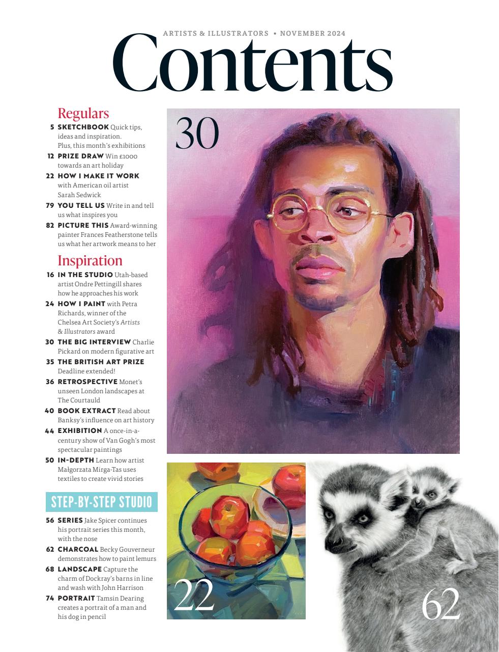 Artists & Illustrators Preview Pages