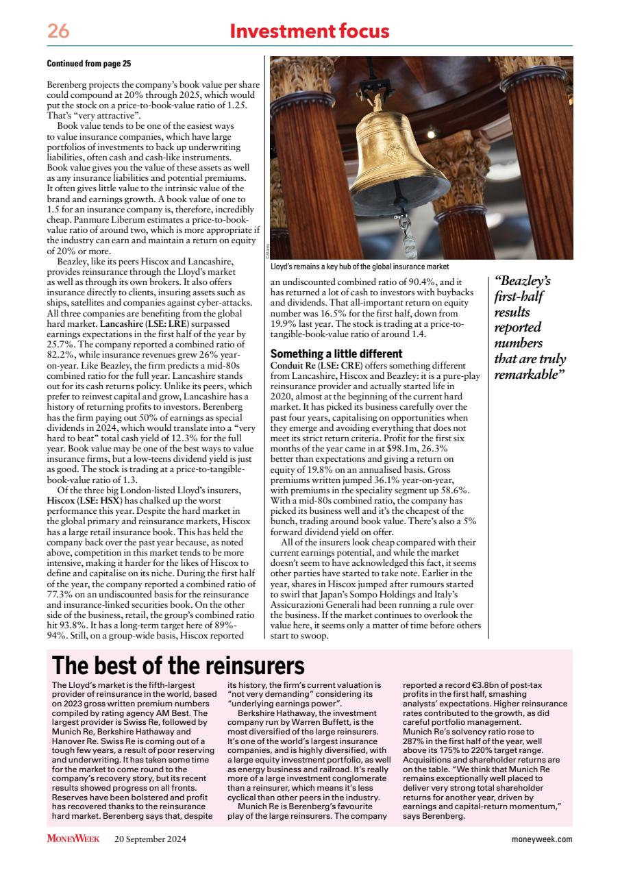 MoneyWeek Preview Pages