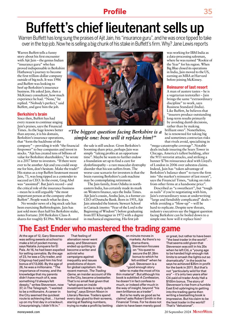 MoneyWeek Preview Pages