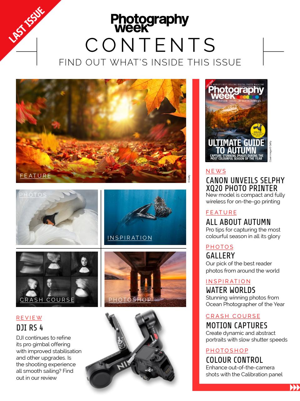 Photography Week Preview Pages