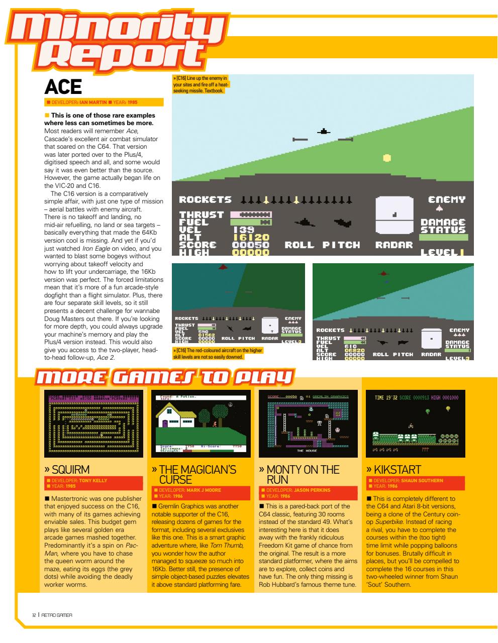 Retro Gamer Preview Pages