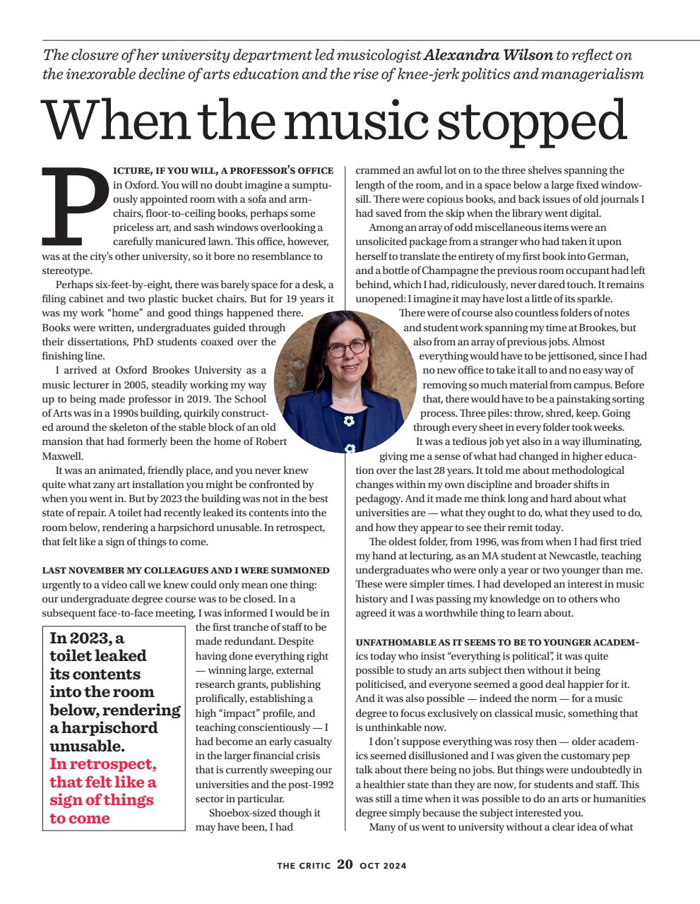 The Critic Preview Pages