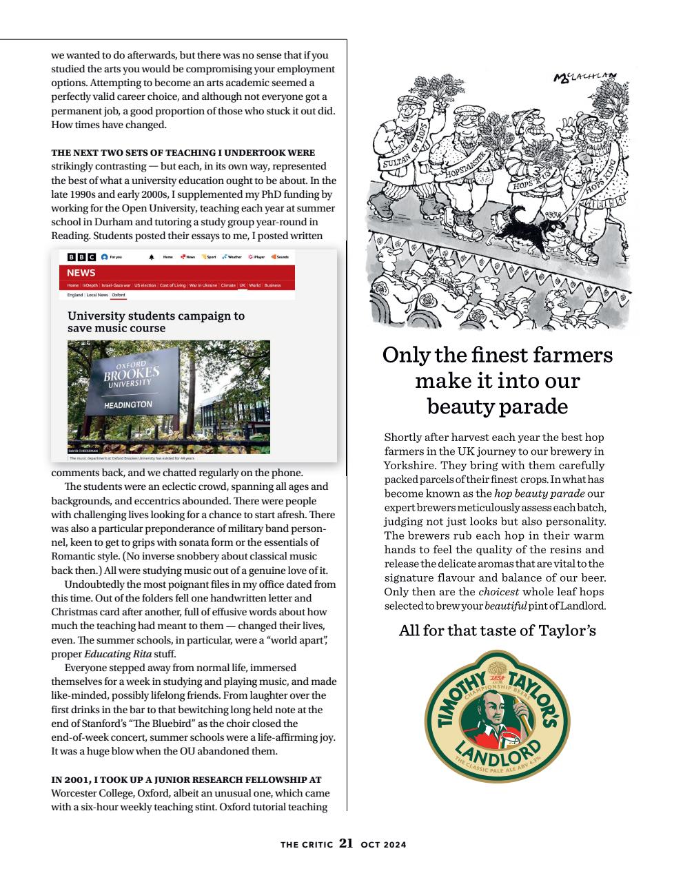 The Critic Preview Pages